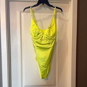 Vibrant Yellow Women's Bodysuit